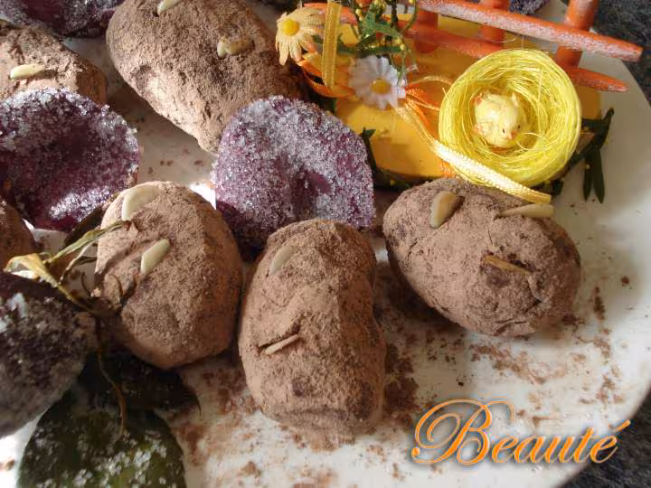 Patates en chocolat