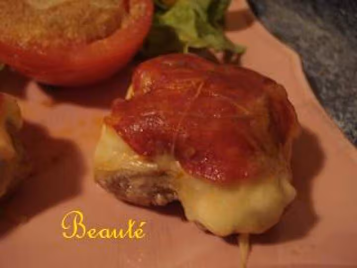 Paupiettes de filet mignon au chorizo et tomates