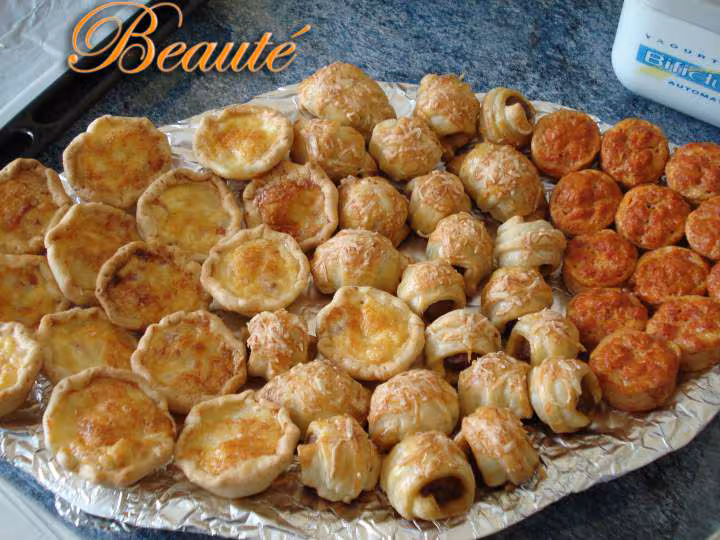 Petits souffles au chorizo