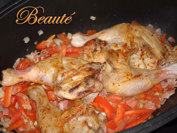 Poulet basquaise