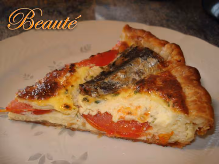 Quiche du soleil a la sardine