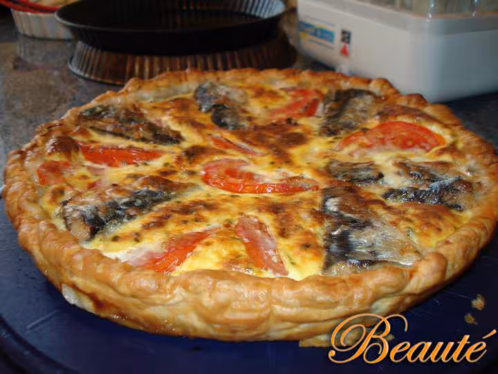 Quiche du soleil a la sardine
