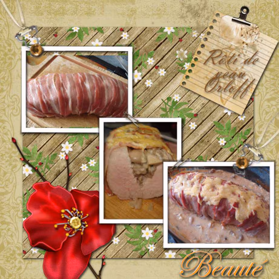 Roti de veau orloff