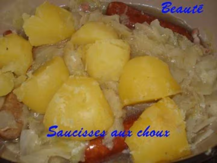 Saucisses aux choux