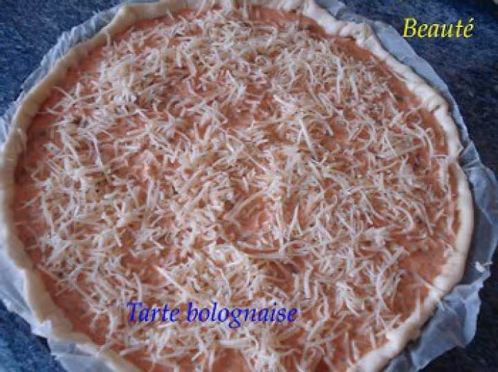 Tarte bolognaise