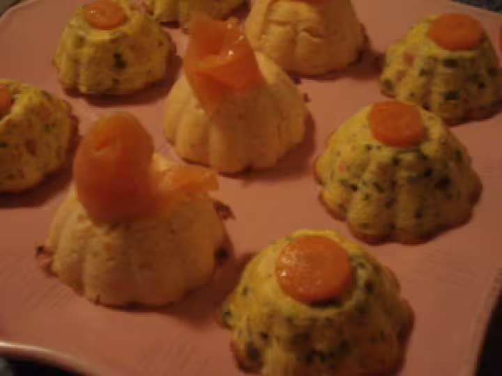 Terrine aux miettes de crabes et saumon fume