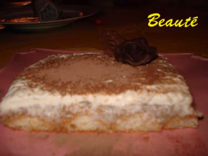 Tiramisu a la pomme
