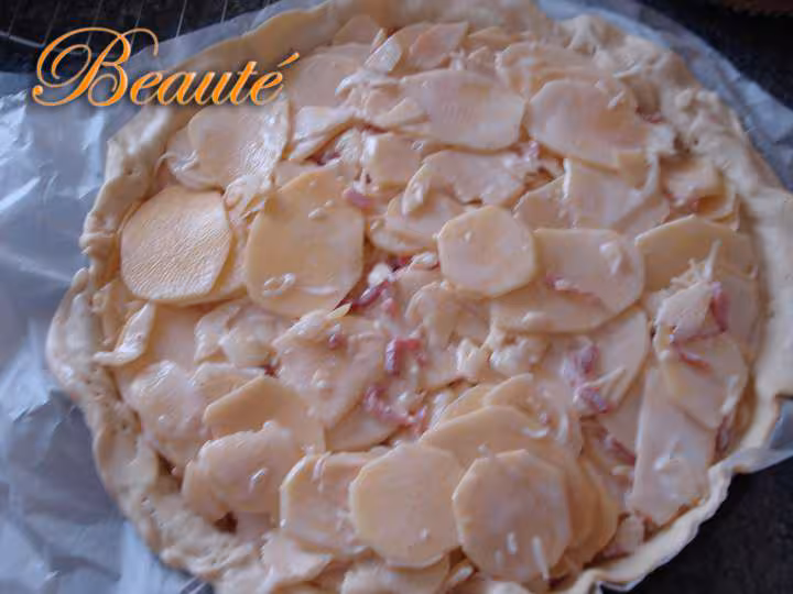 Tourte paysanne aux pommes de terre