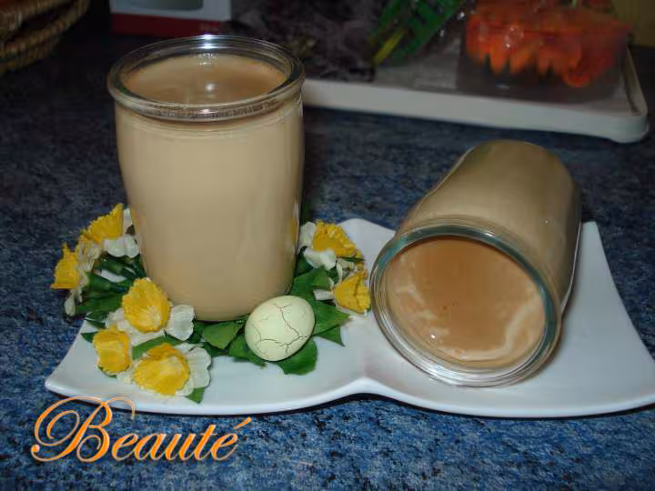 Yaourt au cafe