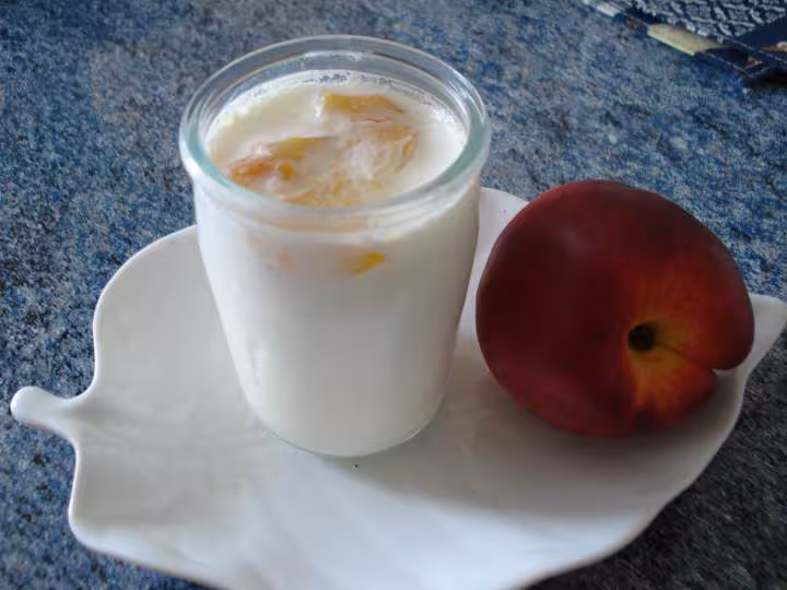 Yaourt aux nectarines