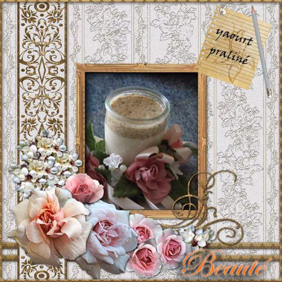 Yaourt praline