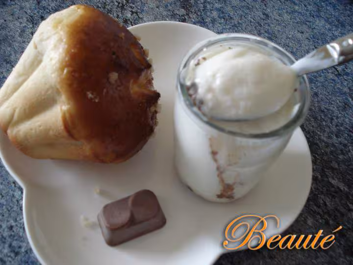 Yaourts aux pepites de chocolat