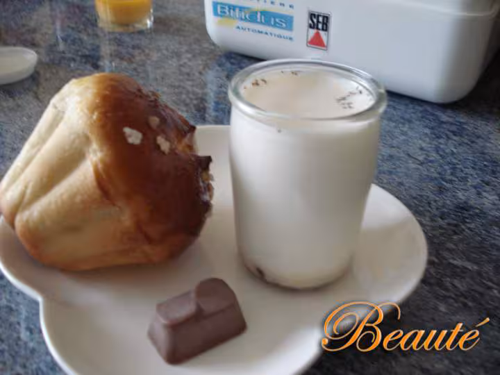 Yaourts aux pepites de chocolat