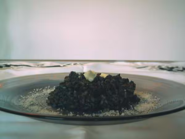 Risotto a l encre de seiches 2