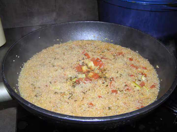 Quinoa aux legumes