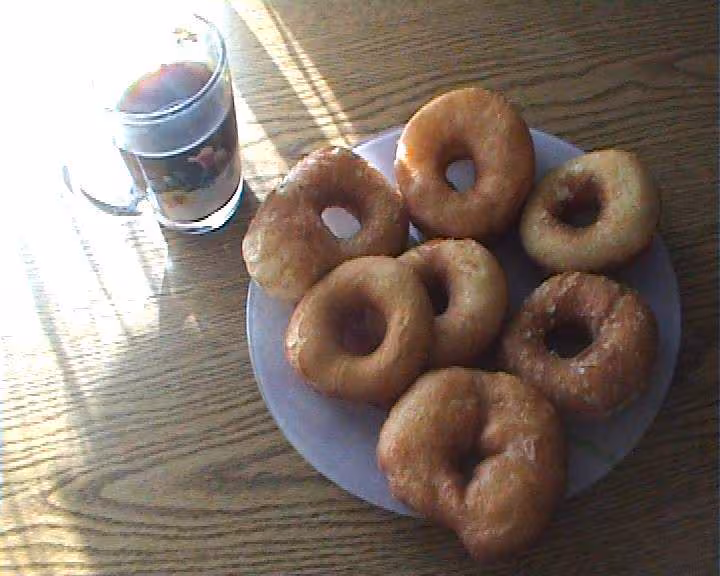 Beignets donuts avec la pate magique