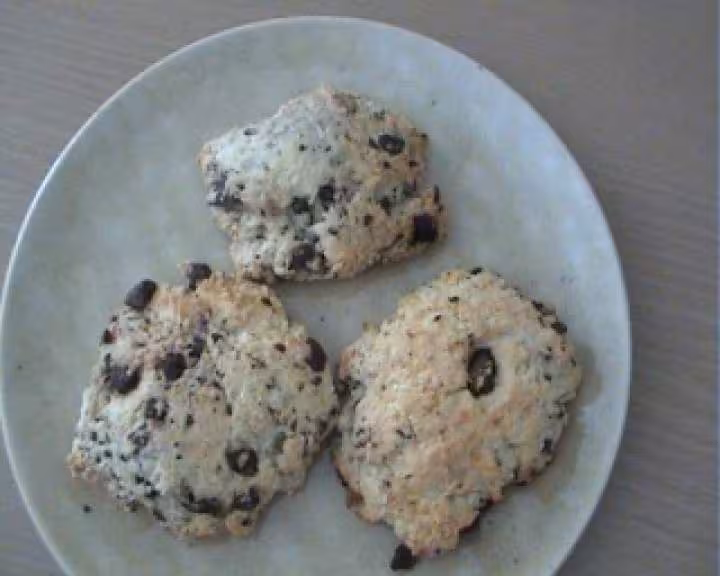 Cookies noix de coco chocolat