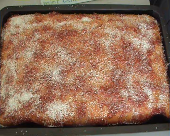 Gateau fondant a la semoule