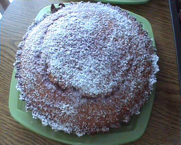 Gateau fondant a la semoule