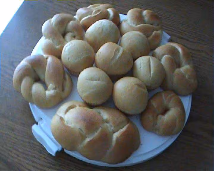 Petites brioches moelleuses