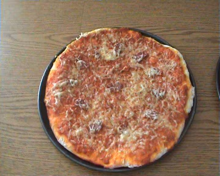 Pizza 1 avec la pate magique