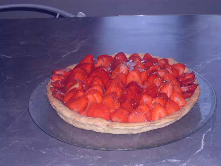 Tarte aux fraises