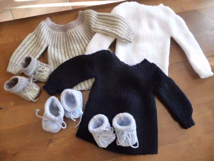 Brassieres et chaussons