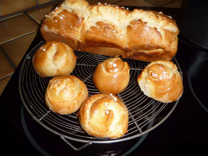 Brioche et mini brioche