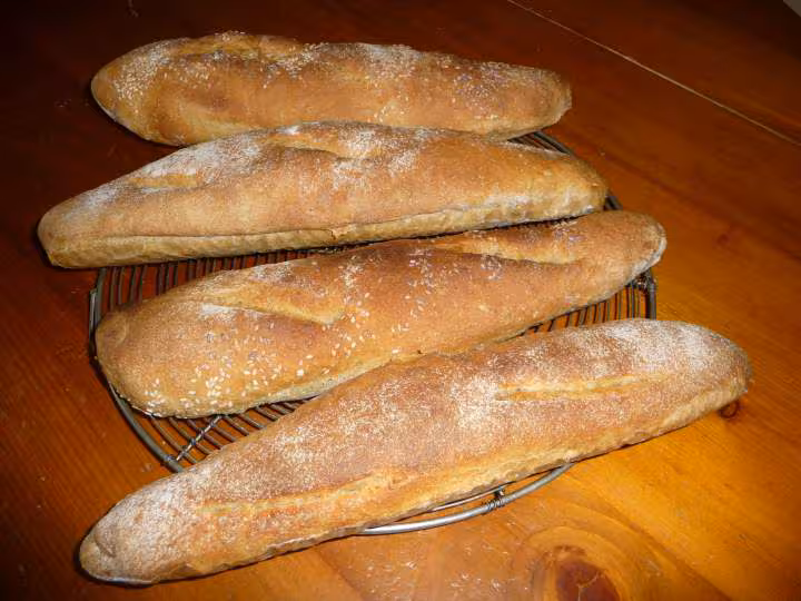 Juste sorties du four