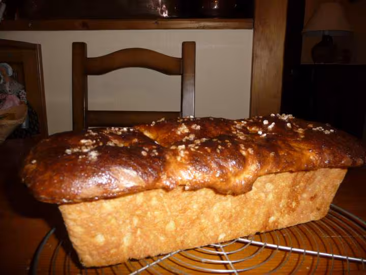 Ma premiere brioche au levain la brioche du peche