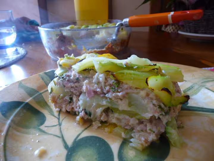 Millefeuilles de courgettes