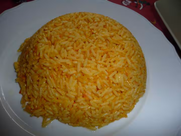 Risotto pour accompagner christophines et carry de poulet hummm huuum