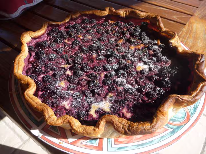 Tarte aux mures