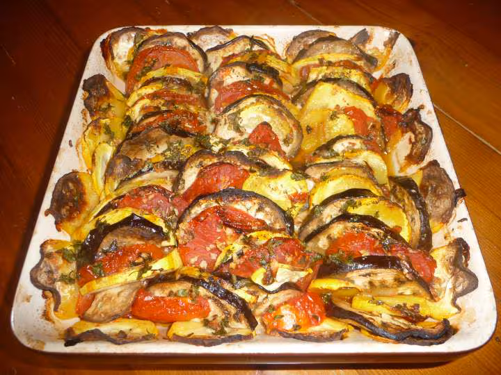 Tian de legumes bien bon