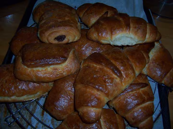 Croissants et pains au chocolat