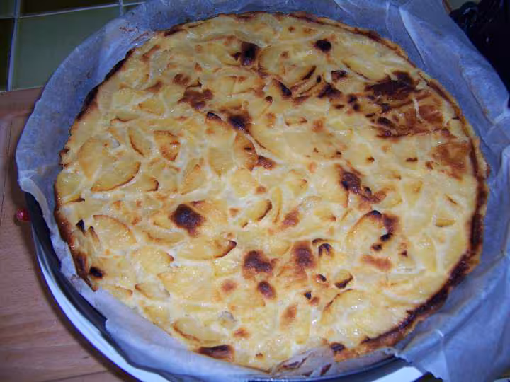 Gateau aux milles feuilles de pommes