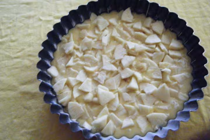4 4 avec des pommes