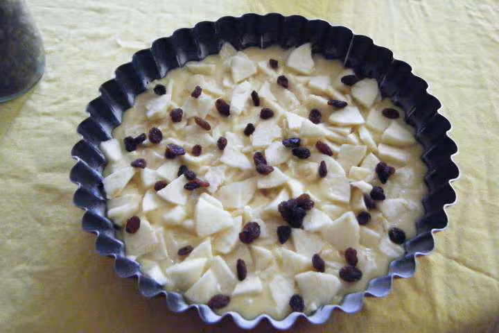 Avec des raisins