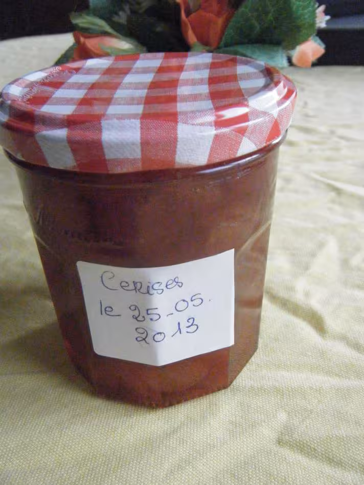 Confiture de cerises
