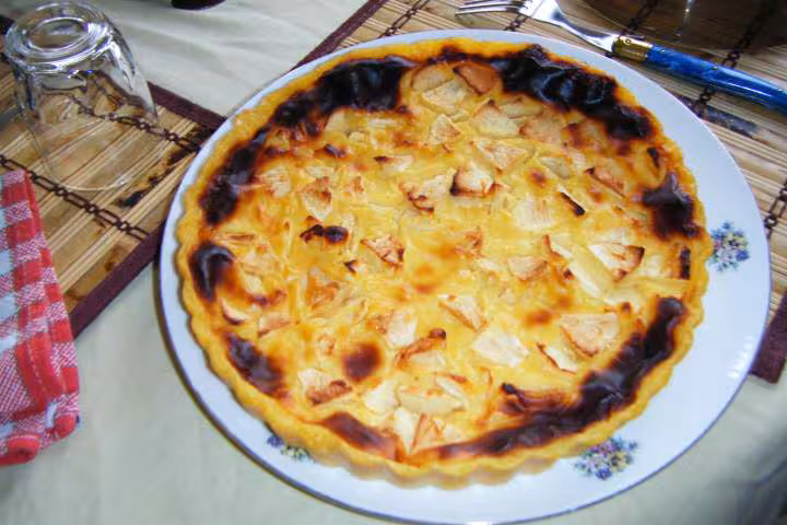 Gateau aux pommes et cannelle