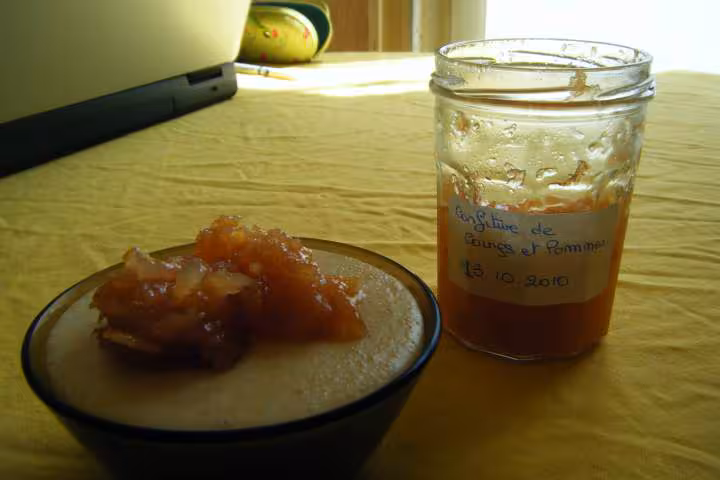 Millet et confiture