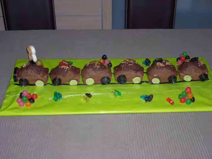 Gateau d anniveraire train