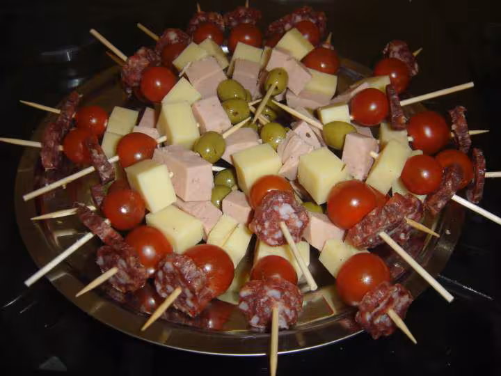 Brochettes aperitives