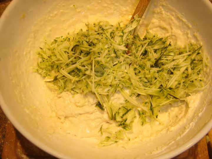 Pate a cookies chevre courgette