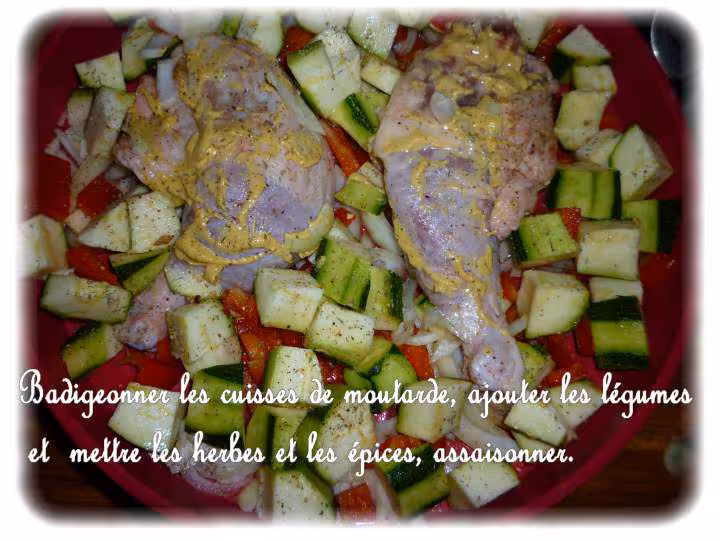 Poulet moutarde