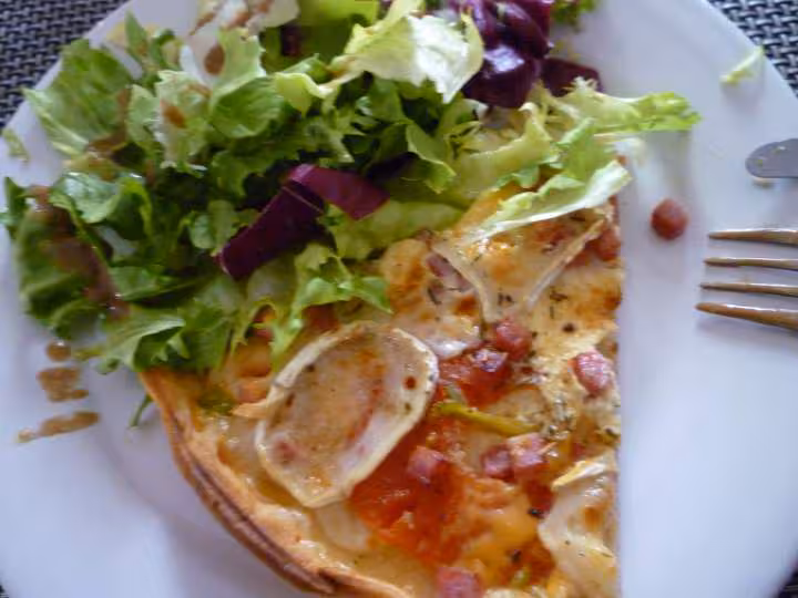 Tarte provencal au chevre