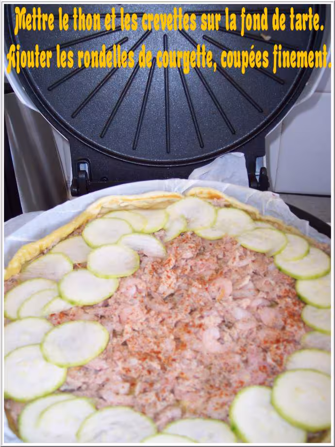 Tarte thon legumes
