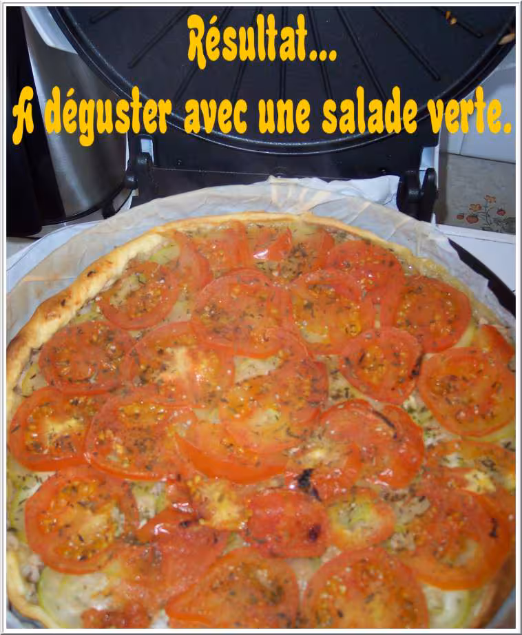 Tarte thon legumes