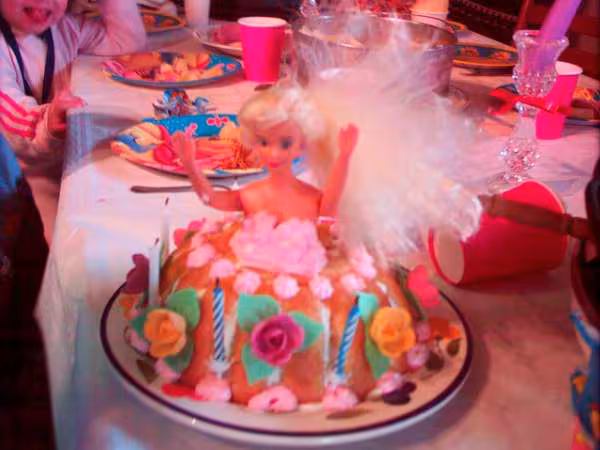 Gateau barbie