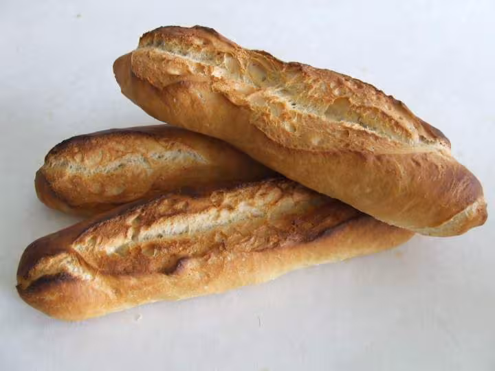 Baguettes a partir d 1 morceau de pate preleve